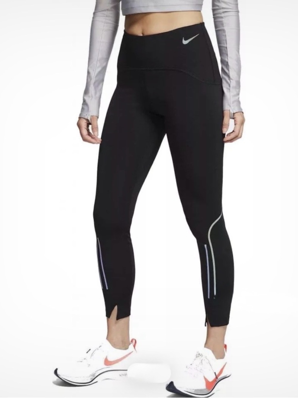 Nike Women’s Dri-FIT Speed Tight 7/8 Legging Reflective Detail - XS